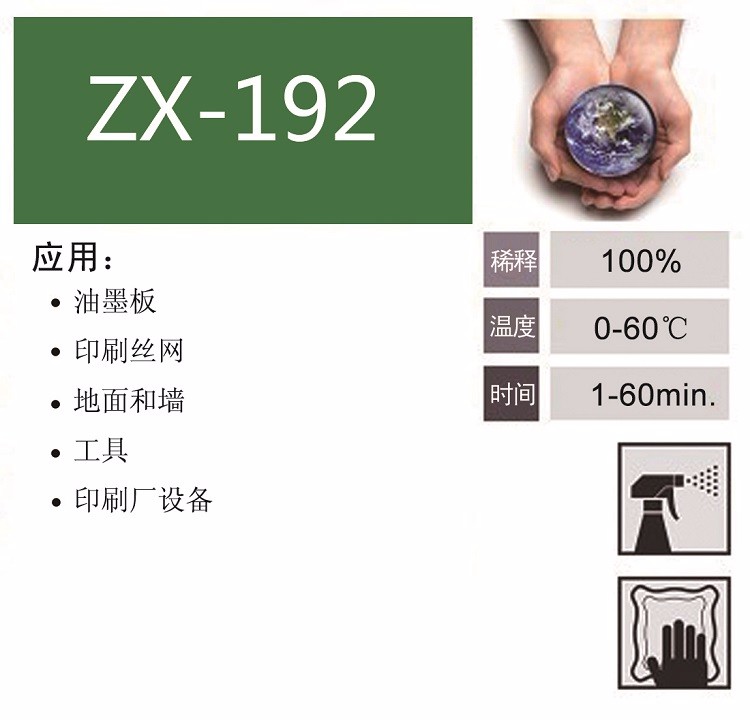 ZX-192-清洗油墨溶剂型油墨